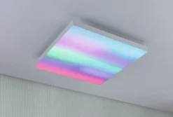 Paulmann 79905 LED Panel Velora Rainbow dynamicRGBW 450x450mm weiß