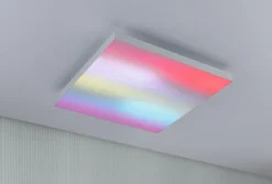 Paulmann 79905 LED Panel Velora Rainbow dynamicRGBW 450x450mm weiß