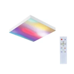 Paulmann 79904 LED Panel Velora Rainbow dynamicRGBW 295x295mm weiß