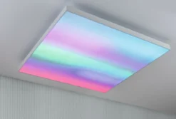 Paulmann 79906 LED Panel Velora Rainbow dynamicRGBW 595x595mm weiß