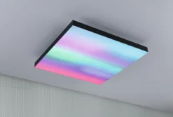 Paulmann 79908 LED Panel Velora Rainbow dynamicRGBW 450x450mm schwarz