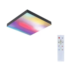 Paulmann 79907 LED Panel Velora Rainbow dynamicRGBW 295x295mm schwarz