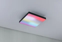 Paulmann 79907 LED Panel Velora Rainbow dynamicRGBW 295x295mm schwarz