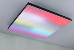 Paulmann 79909 LED Panel Velora Rainbow dynamicRGBW 595x595mm schwarz