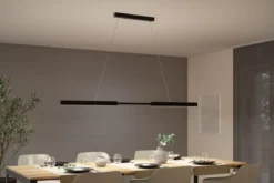 Paulmann 76989 LED Pendelleuchte Aptare Touchless Sensor 2700K Schwarz dimmbar