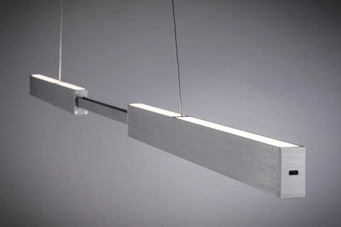 Paulmann 76988 LED Pendelleuchte Aptare Touchless Sensor 2700K Alu gebürstet dimmbar