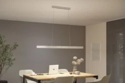 Paulmann 76988 LED Pendelleuchte Aptare Touchless Sensor 2700K Alu gebürstet dimmbar