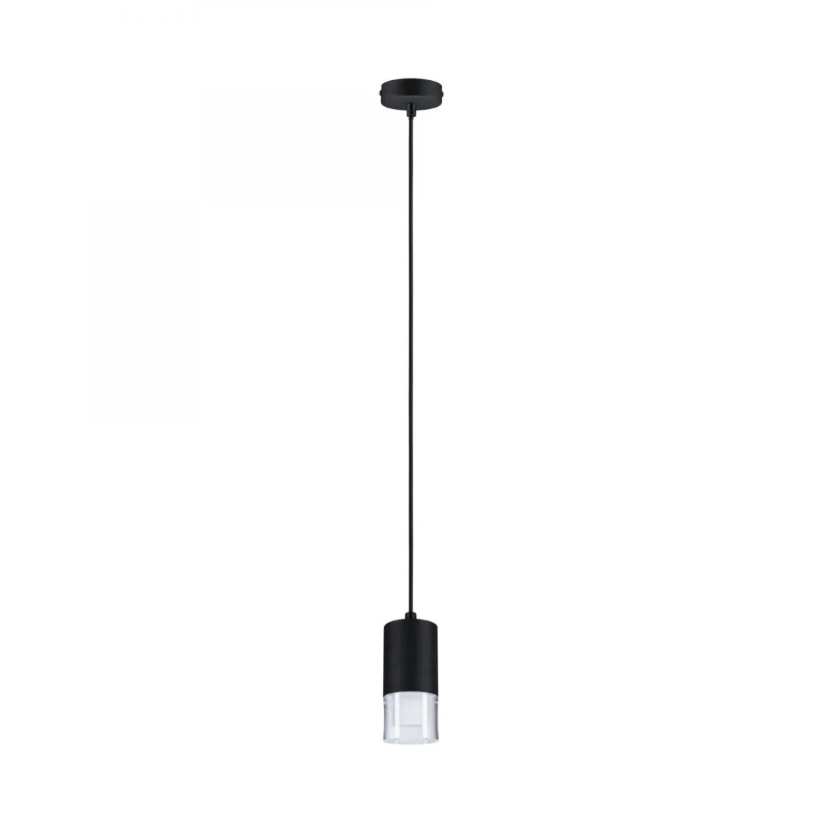 Paulmann 79997 LED Pendelleuchte Kame Schwarz 3-Step Dim IP44