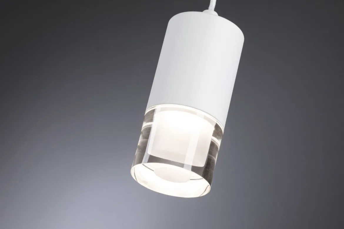 Paulmann 79998 LED Pendelleuchte Kame Weiß 3-Step Dim IP44