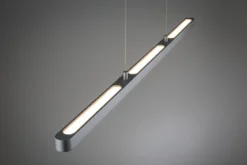 Paulmann 79900 LED Pendelleuchte Lento 2700K 42W Chrom matt dimmbar höhenverstellbar