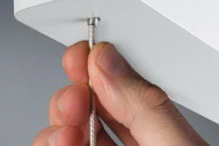Paulmann 79901 LED Pendelleuchte Lento 2700K 42W Weiß dimmbar höhenverstellbar