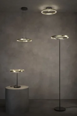 Paulmann 94928 LED Pendelleuchte Melira 2700K 3-Step-Dim Schwarz Gold