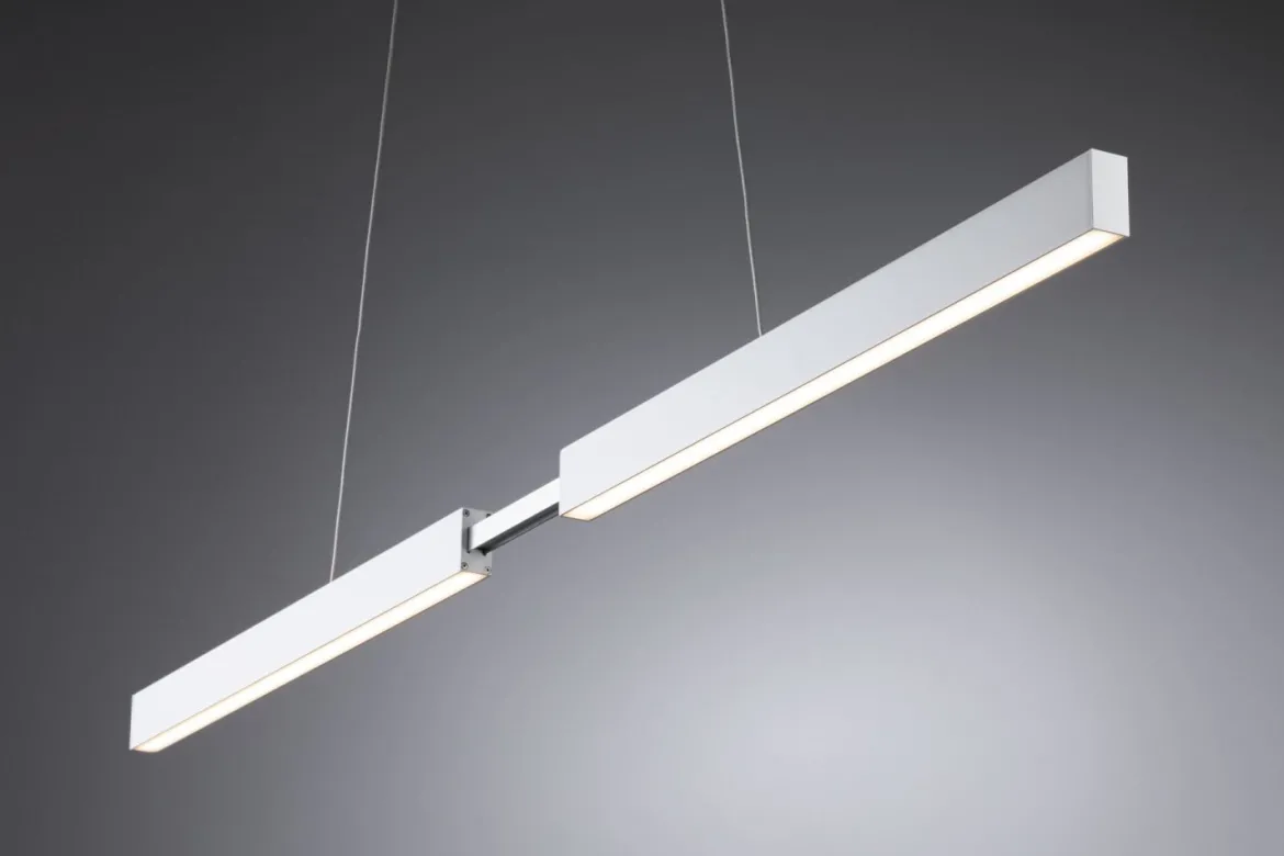 Paulmann 79889 LED Pendelleuchte SmartHome Zigbee Aptare ausziehbar weiß
