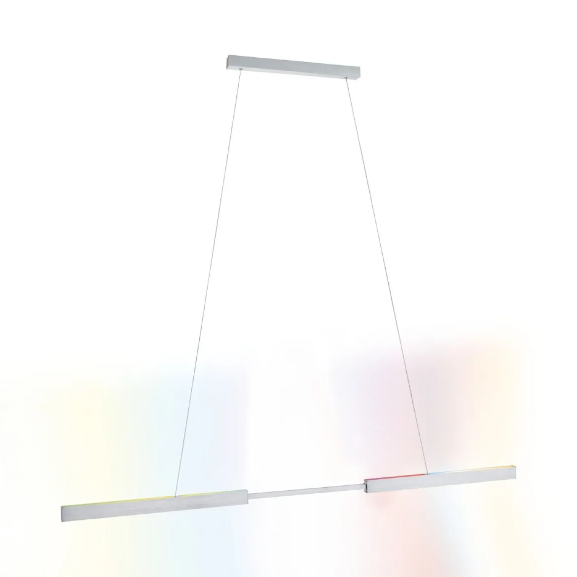 Paulmann 78025 LED Pendelleuchte SmartHome Zigbee Aptare RGBW ausziehbar Alu gebürstet