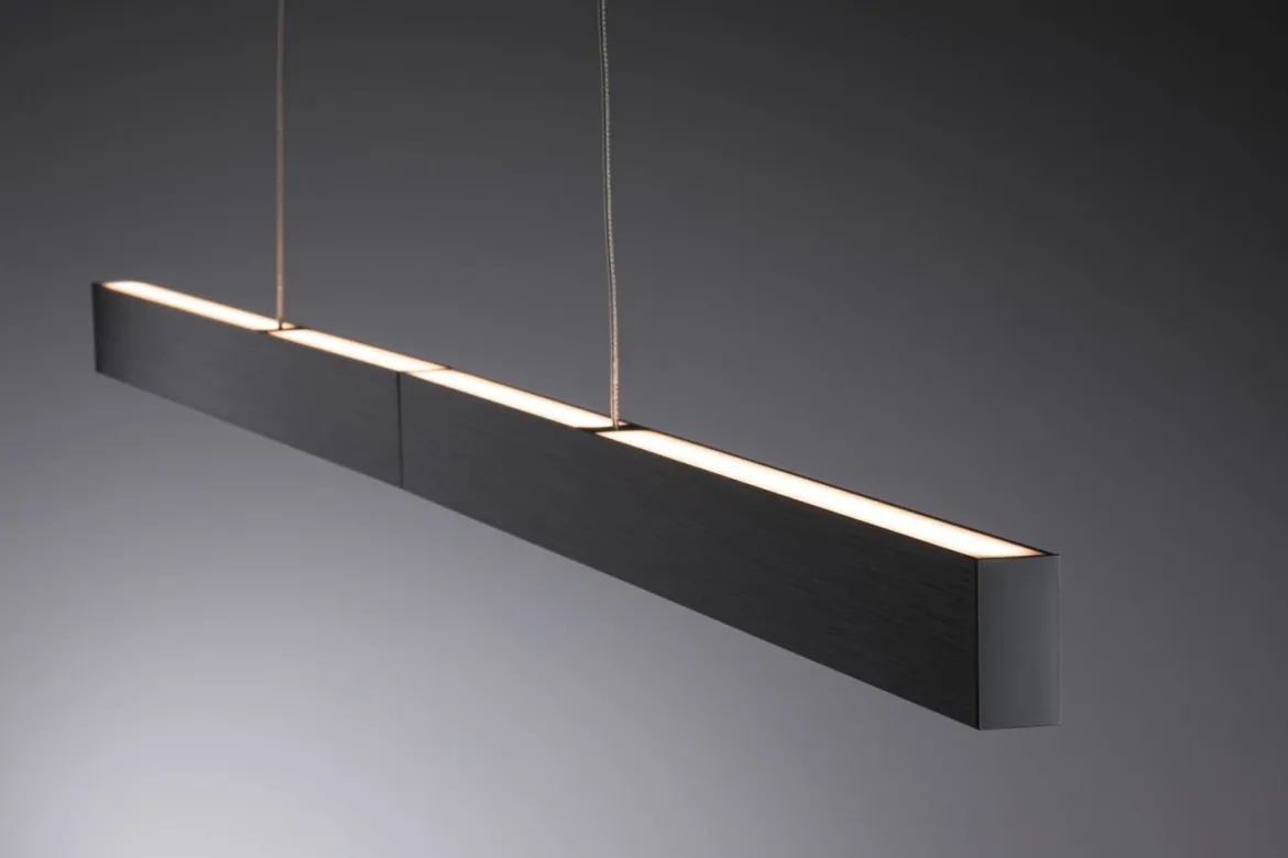 Paulmann 79888 LED Pendelleuchte SmartHome Zigbee Aptare ausziehbar schwarz