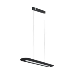 Paulmann 79989 LED Pendelleuchte Tulga 3-Step-Dim 2700K 1800lm Filz anthrazit