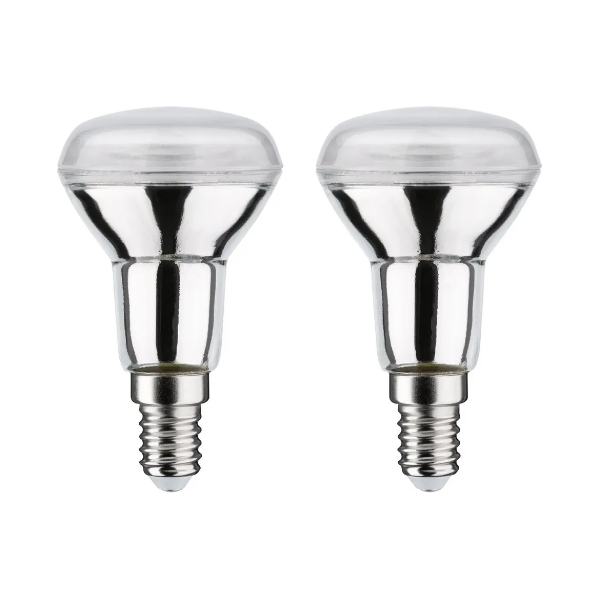 Paulmann 29049 LED Reflektor R50 2er-Pack E14 420lm silber 2700K