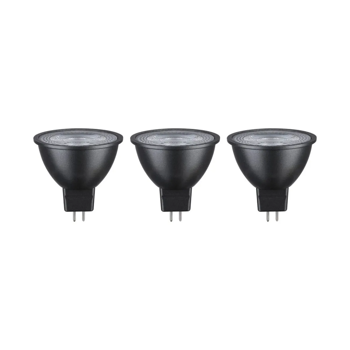 Paulmann 28912 LED Reflektor Set GU5,3 2700K 12V Schwarz