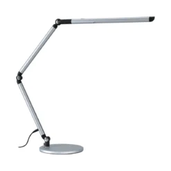 Paulmann 79562 LED Schreibtischleuchte FlexBar Silber 3-Step-Dim WhiteSwitch