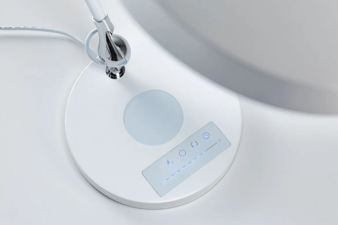 Paulmann 79884 LED Schreibtischleuchte Numis Qi White Switch Weiss