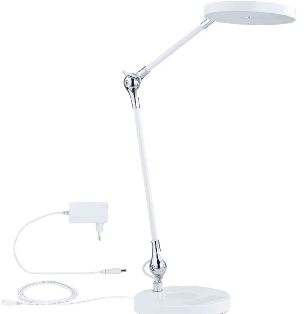Paulmann 79884 LED Schreibtischleuchte Numis Qi White Switch Weiss