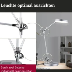 Paulmann 78014 LED Schreibtischleuchte Numis White Switch dimmbar