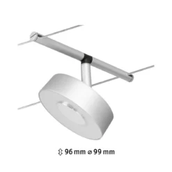 Paulmann 94476 LED Seilsystem Spot Circle 12V 3000K Chrom matt Chrom