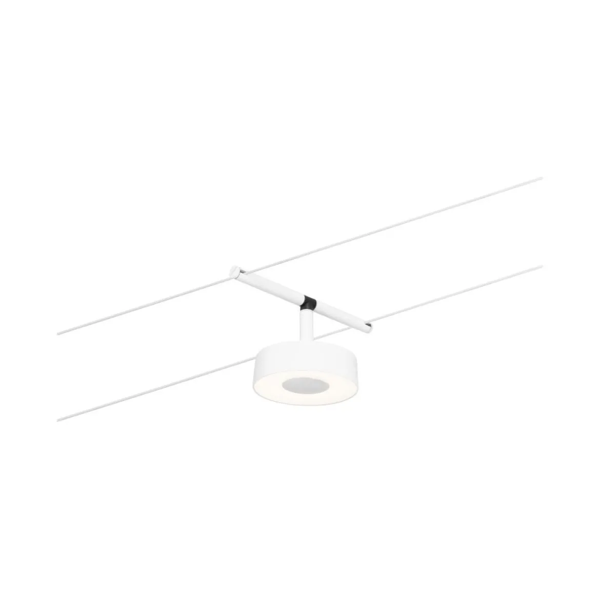 Paulmann 94478 LED Seilsystem Spot Circle 12V 3000K Weiß Chrom