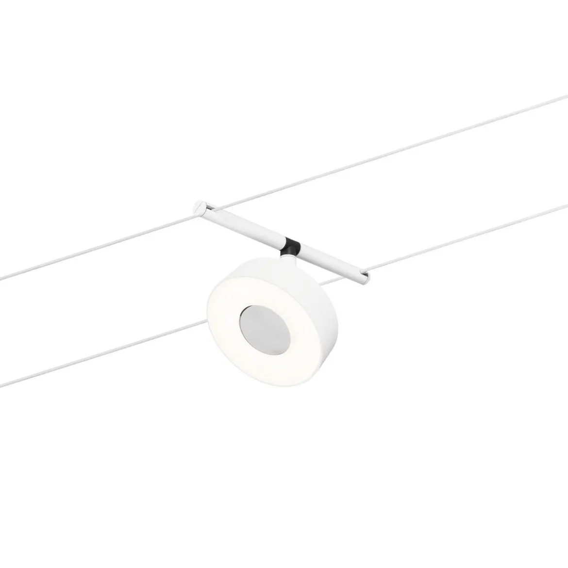 Paulmann 94478 LED Seilsystem Spot Circle 12V 3000K Weiß Chrom