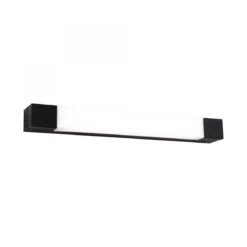 Paulmann 71216 LED Spiegelleuchte Quasar 40cm 3000K Schwarz IP44