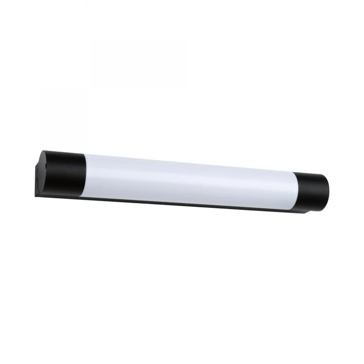 Paulmann 71213 LED Spiegelleuchte Orgon Steckdose 44cm 3000K Schwarz IP44