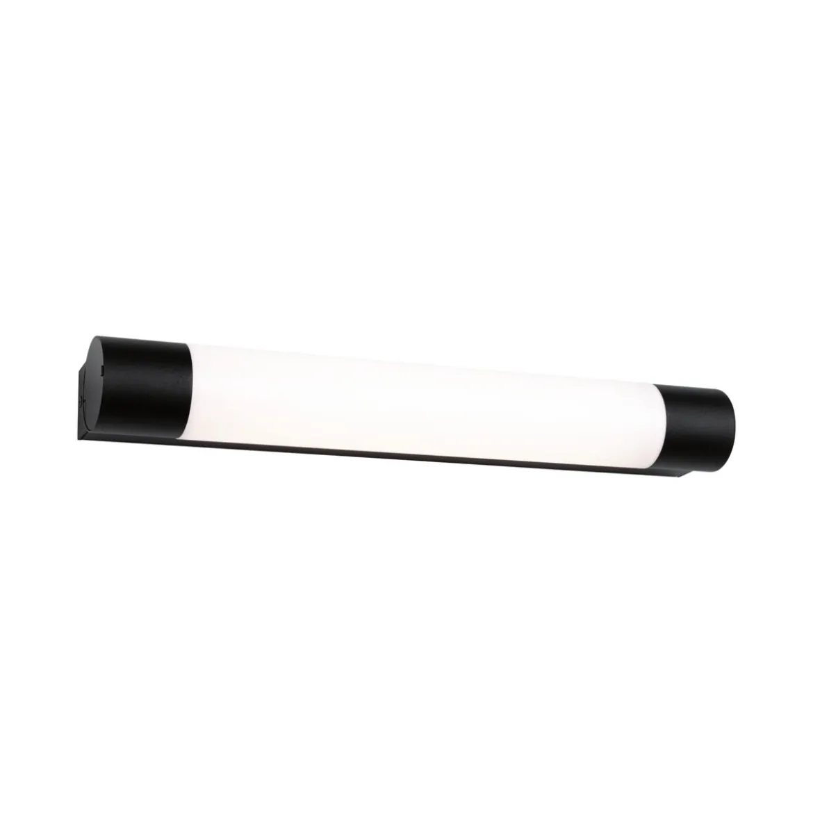 Paulmann 71213 LED Spiegelleuchte Orgon Steckdose 44cm 3000K Schwarz IP44