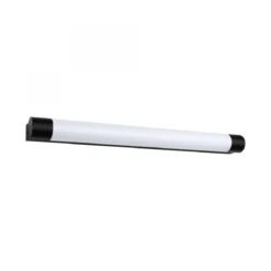Paulmann 71214 LED Spiegelleuchte Orgon Steckdose 70cm 3000K Schwarz IP44