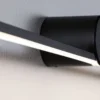 Paulmann 75411 LED Spiegelleuchte Sava 60cm 3000K Schwarz IP44