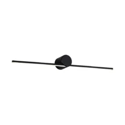 Paulmann 75411 LED Spiegelleuchte Sava 60cm 3000K Schwarz IP44