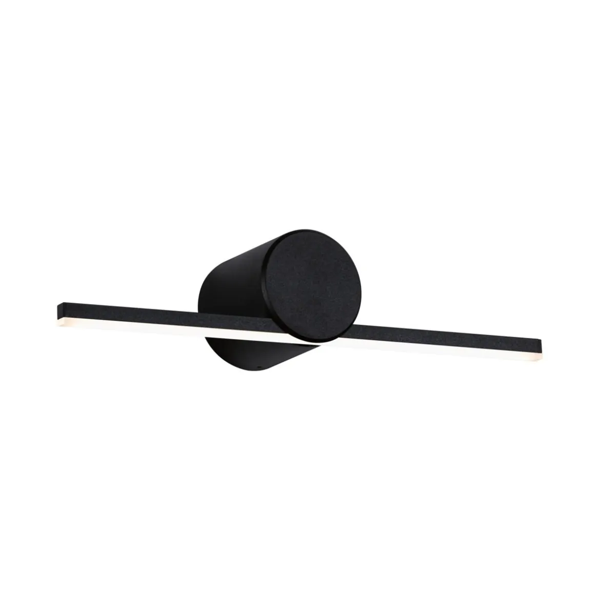 Paulmann 75410 LED Spiegelleuchte Sava 30cm 3000K Schwarz IP44