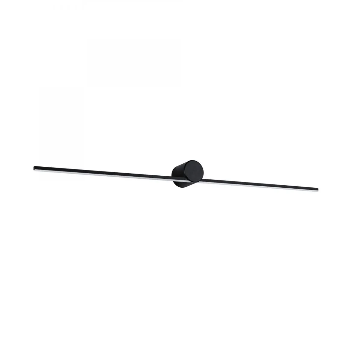 Paulmann 75412 LED Spiegelleuchte Sava 90cm 3000K Schwarz IP44