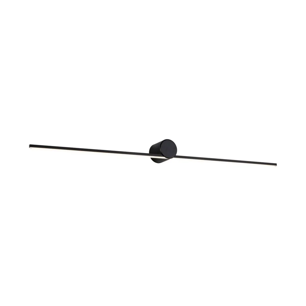 Paulmann 75412 LED Spiegelleuchte Sava 90cm 3000K Schwarz IP44