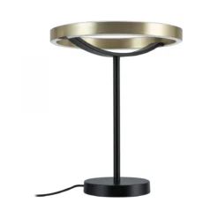 Paulmann 94925 LED Tischleuchte Melira 2700K Schwarz Gold dimmbar