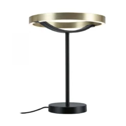 Paulmann 94925 LED Tischleuchte Melira 2700K Schwarz Gold dimmbar