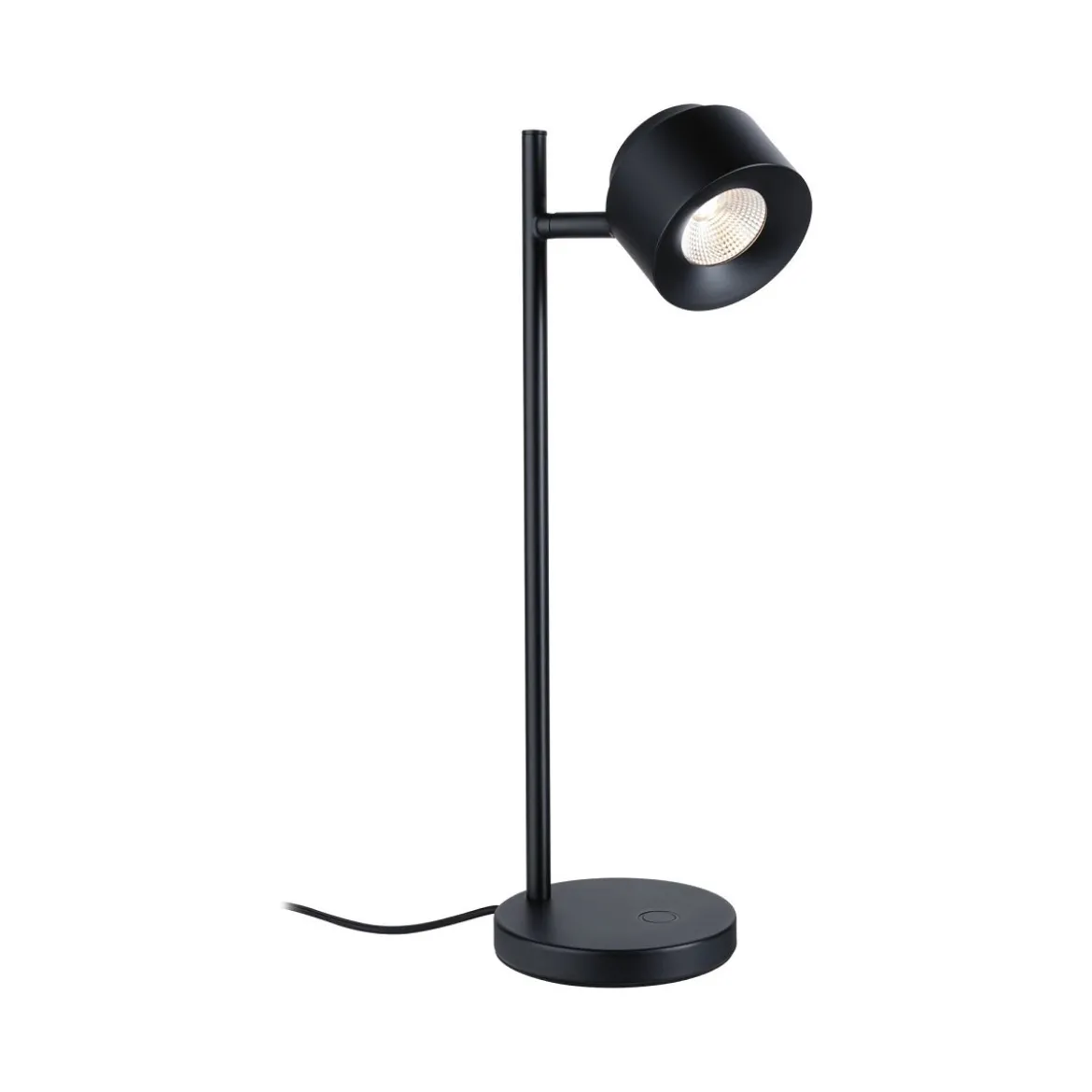 Paulmann 79777 LED Tischleuchte Puric Pane 40cm 2700K Schwarz dimmbar