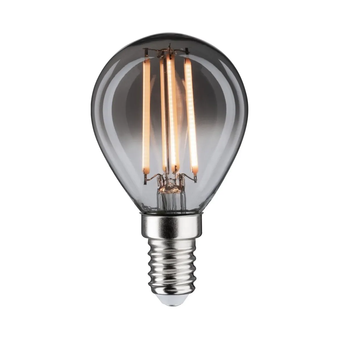 Paulmann 28863 LED Tropfen E14 4W 170lm 1800K Rauchglas dimmbar