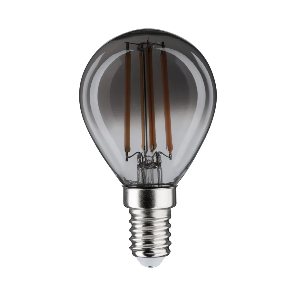 Paulmann 28863 LED Tropfen E14 4W 170lm 1800K Rauchglas dimmbar