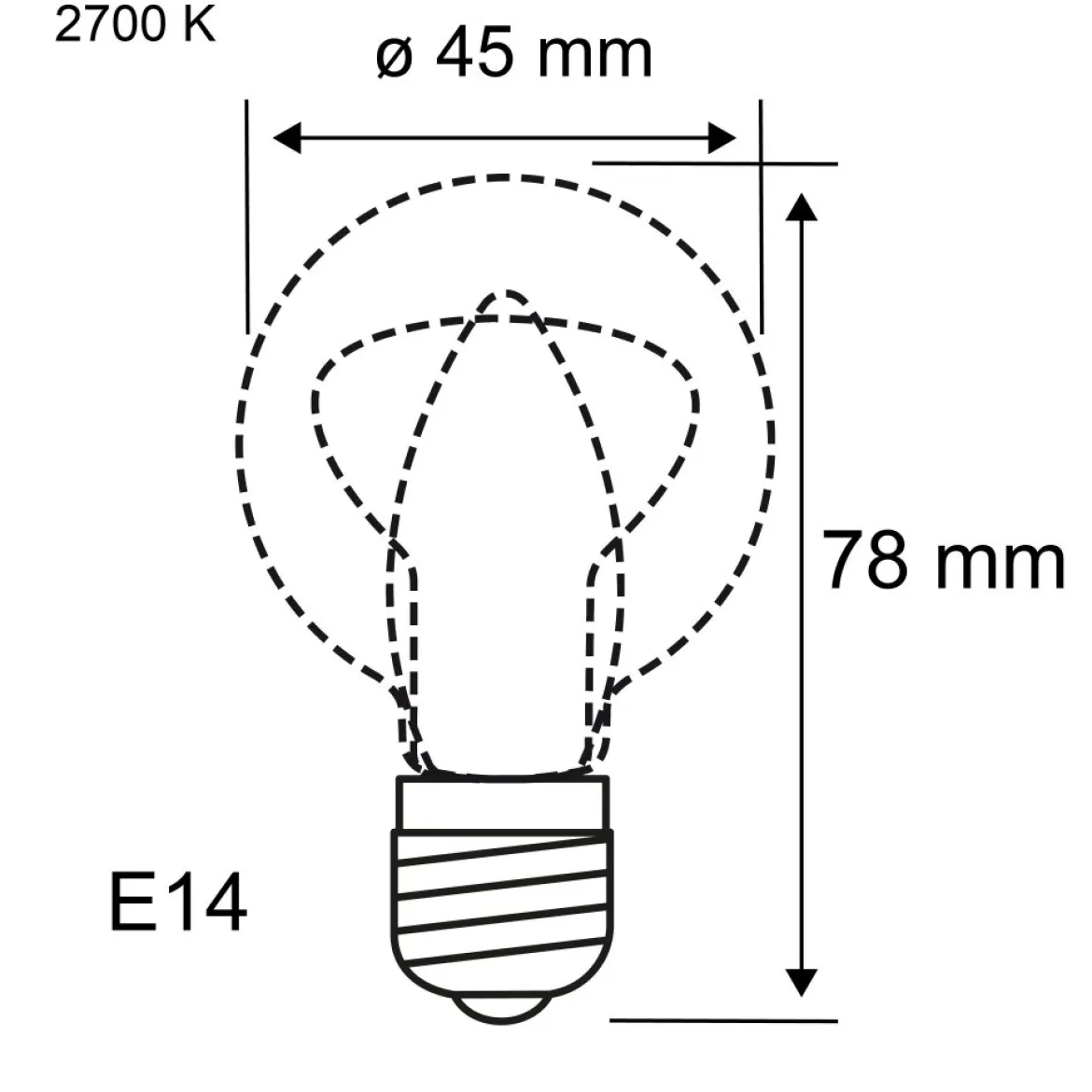 Paulmann 29263 LED Tropfen Kopfspiegel Schwarzmatt 250lm E14 warmweiß