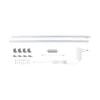 Paulmann 98616 LED Unterschrankleuchte Inline Starterset 2er-Set 55cm 3000K dimmbar chrom
