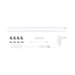 Paulmann 98619 LED Unterschrankleuchte Inline Starterset 2er-Set 55cm tunable white weiß