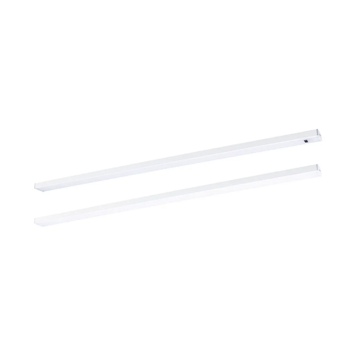 Paulmann 98619 LED Unterschrankleuchte Inline Starterset 2er-Set 55cm tunable white weiß