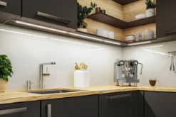 Paulmann 98619 LED Unterschrankleuchte Inline Starterset 2er-Set 55cm tunable white weiß