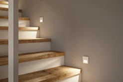 Paulmann 79999 LED Wandeinbauleuchte Tsaro eckig 80x36mm 2700K Weiß