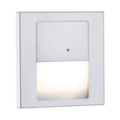 Paulmann 80003 LED Wandeinbauleuchte Tsaro eckig 80x36mm 2700K Chrom matt Sensor